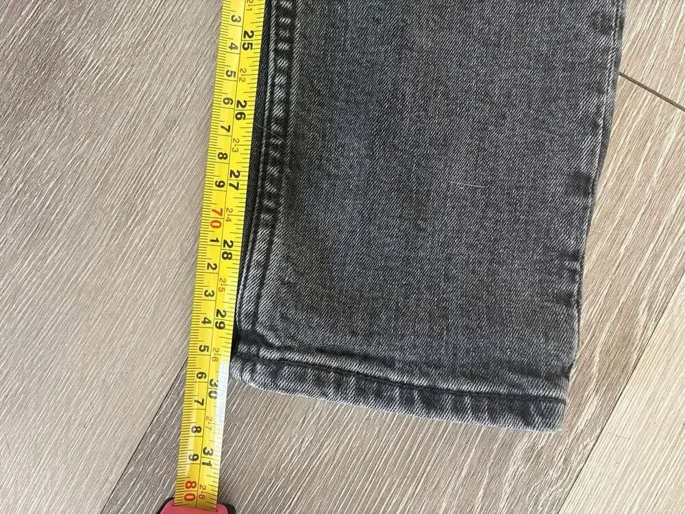 H&M Men’s Y2K Punk Grunge Emo Washed Black Denim Skinny Jeans Size 31 EUC